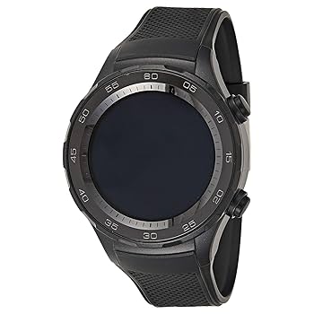 Huawei Watch 2 Smart Watch - Wifi, Carbon Black - Leo-Bx9